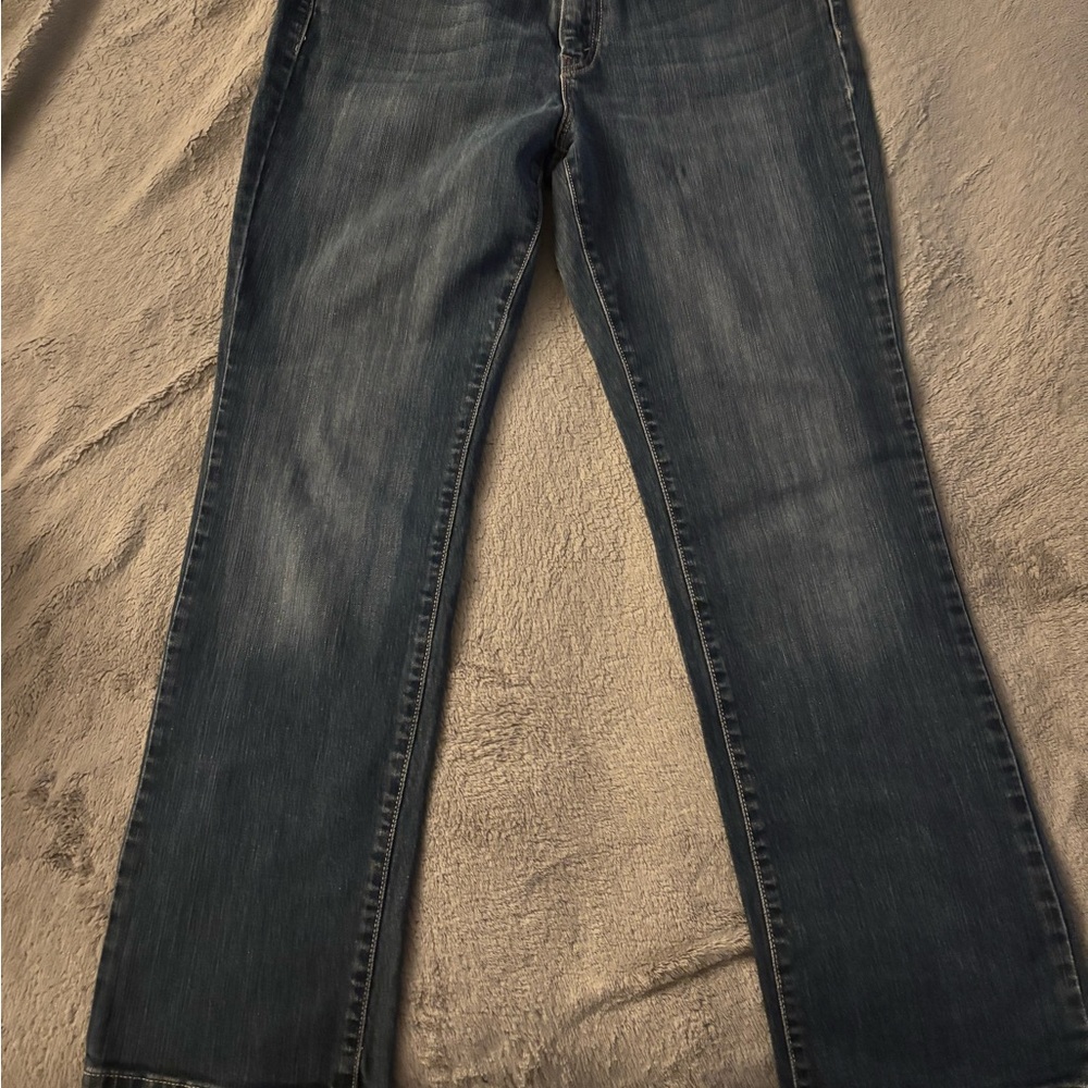 Levis 505 Classic Regular Fit Straight Leg Mens Blue Jeans Pants Size M
